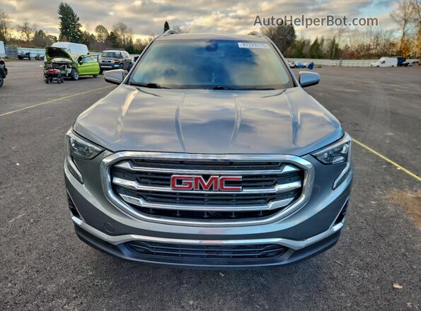 3GKALVEV6ML390743 2021 GMC TERRAIN Gray Vista trasera