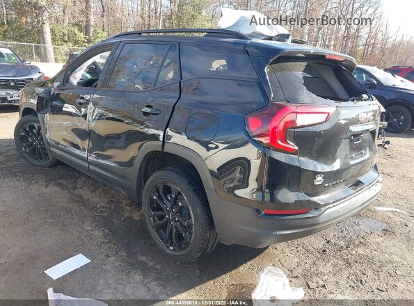 3GKALVEV9NL291075 2022 GMC TERRAIN Black უკანა მარცხენა