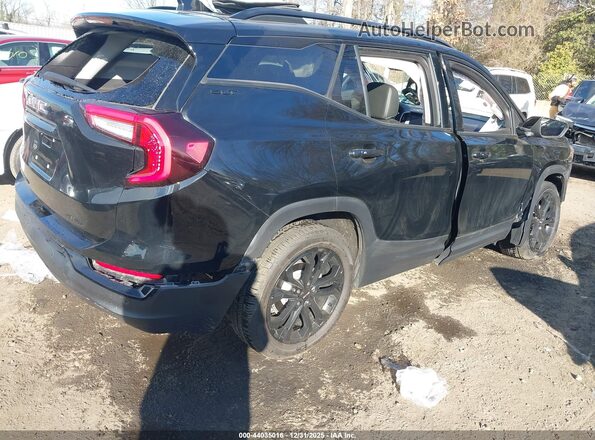 3GKALVEV9NL291075 2022 GMC TERRAIN Black უკანა მარჯვენა