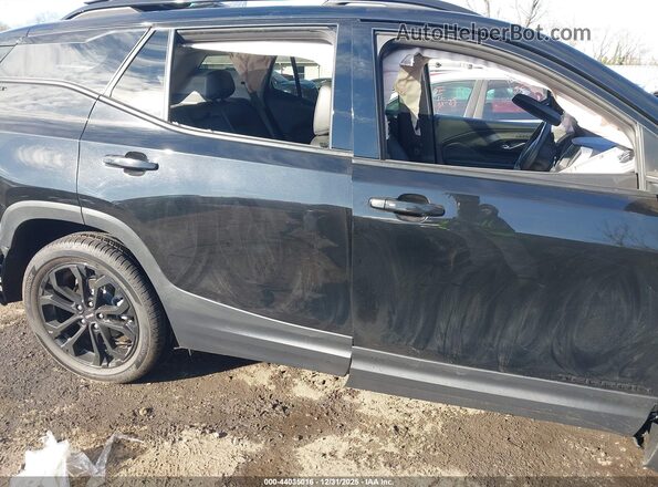 3GKALVEV9NL291075 2022 GMC TERRAIN Black უკანა სალონის ხედი