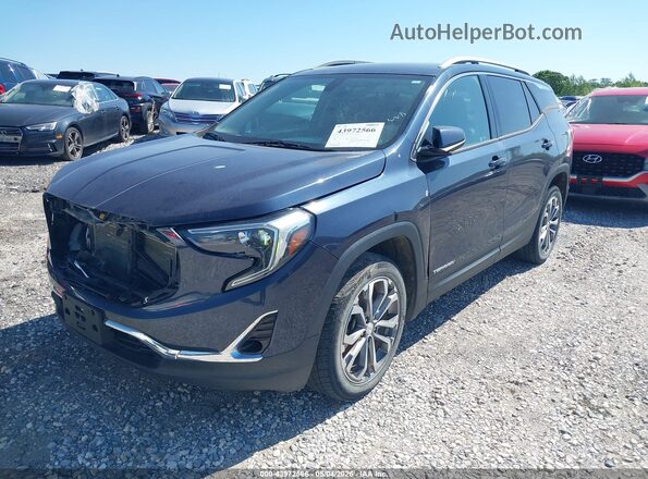 3GKALVEX7JL311321 2018 GMC TERRAIN Black Передня ліва чверть