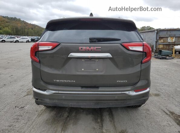 3GKALXEG7PL151493 2023 GMC TERRAIN Brown Widok z tyłu