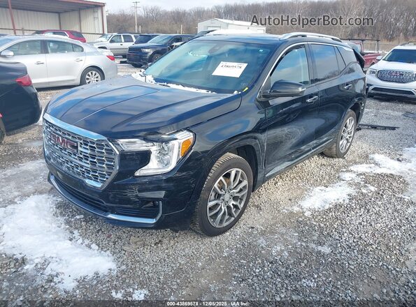 3GKALXEV2NL247575 2022 GMC TERRAIN Black Vista tres cuartos delantera izquierda