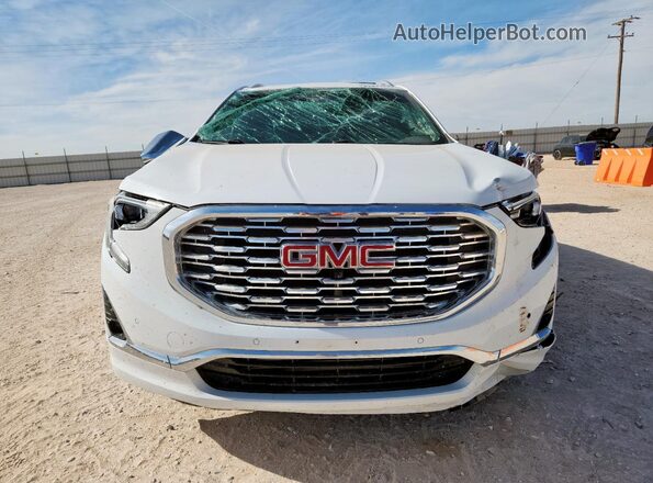 3GKALXEX8JL298333 2018 GMC TERRAIN Белый Вид спереди