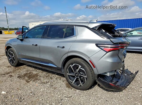 3GN7DLRP5SS192345 2025 CHEVROLET EQUINOX Silver Trasero izquierdo