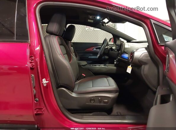 3GN7DSRR3SS142703 2025 CHEVROLET EQUINOX Red წინა სალონის ხედი