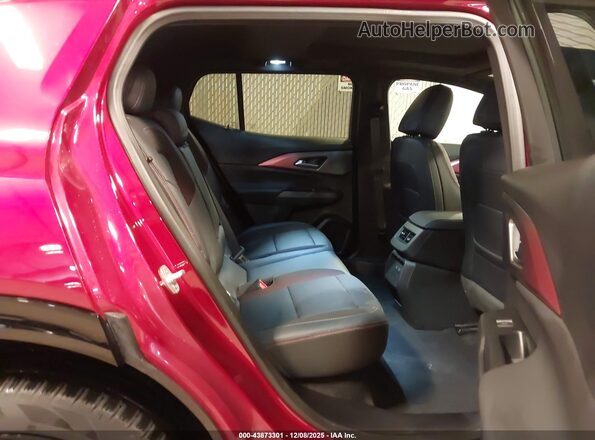 3GN7DSRR3SS142703 2025 CHEVROLET EQUINOX Red VIN კოდის სტიკერის ხედი