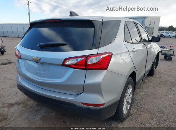 3GNAXHEV8MS114255 2021 CHEVROLET EQUINOX Silver Հետևի աջ