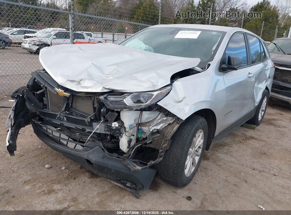 3GNAXHEV8MS114255 2021 CHEVROLET EQUINOX Silver Առջևի ձախ երեք քառորդ տեսարան