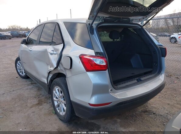 3GNAXHEV8MS114255 2021 CHEVROLET EQUINOX Silver Հետևի ձախ