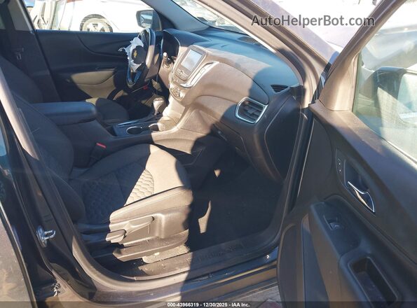 3GNAXJEV5JS598436 2018 CHEVROLET EQUINOX Black Вид салону спереду