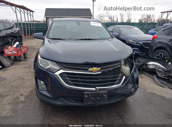 3GNAXJEVXJS644505 2018 CHEVROLET EQUINOX Blue Սալոնի հետևի տեսք