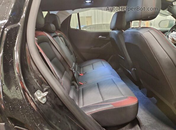 3GNAXTEG0SL143535 2025 CHEVROLET EQUINOX Black Вид задньої частини салону