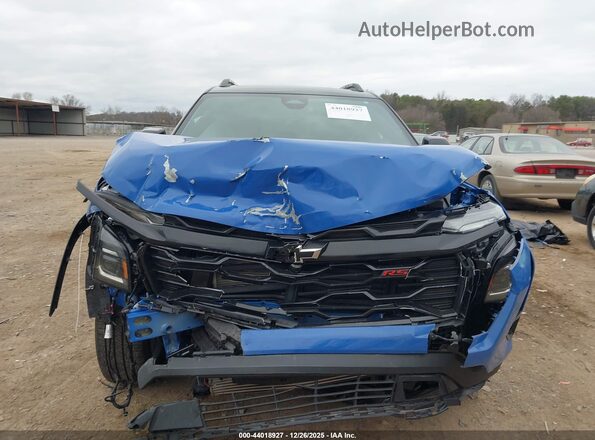 3GNAXTEG9SL325833 2025 CHEVROLET EQUINOX Blue Սարքավորումների վահանակի տեսք