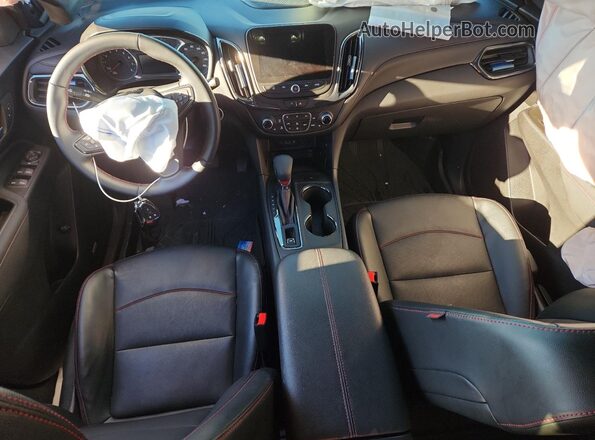 3GNAXWEG2PS196171 2023 CHEVROLET EQUINOX Black Առջևի վահանակի տեսք