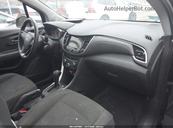 3GNCJNSB3JL206575 2018 CHEVROLET TRAX Black Widok wnętrza z przodu