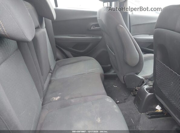 3GNCJNSB3JL206575 2018 CHEVROLET TRAX Black Widok naklejki z numerem VIN