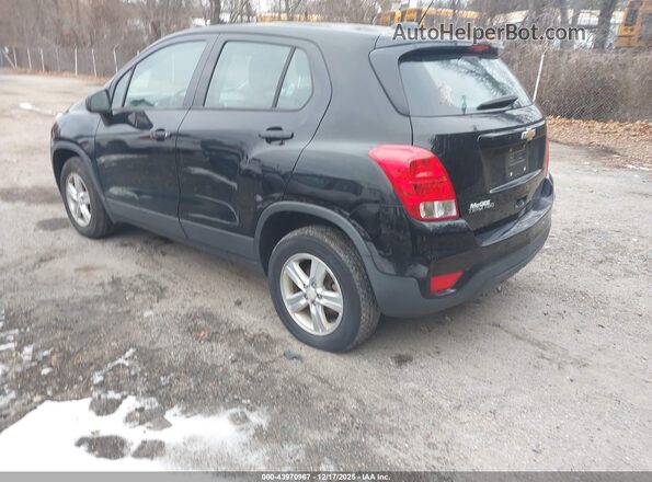 3GNCJNSB3JL206575 2018 CHEVROLET TRAX Black Tył lewy