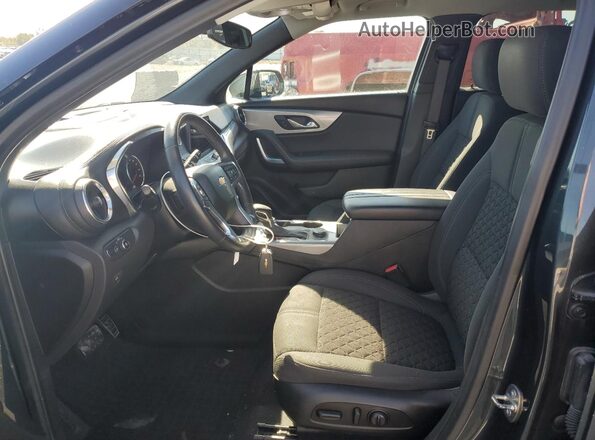 3GNKBBRA2LS545194 2020 CHEVROLET BLAZER Green Вид салону спереду