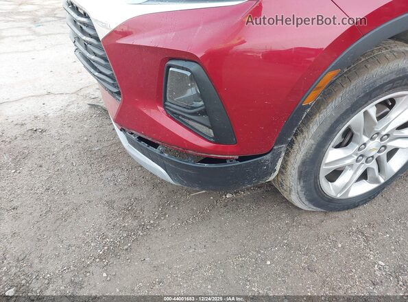 3GNKBBRA4KS591432 2019 CHEVROLET BLAZER Red წინა ხედი