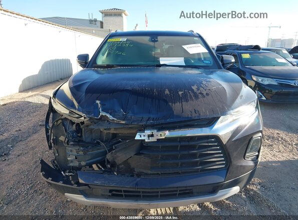 3GNKBBRA4LS544726 2020 CHEVROLET BLAZER Dark Blue Widok wnętrza z tyłu