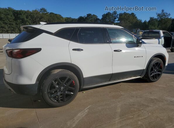 3GNKBCR41NS164357 2022 CHEVROLET BLAZER White Trasero derecho
