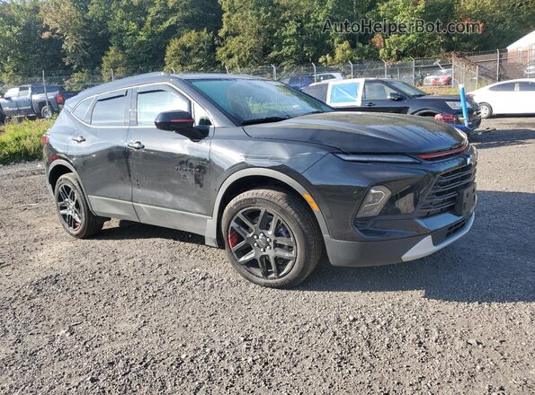 3GNKBCR41RS158404 2024 CHEVROLET BLAZER Black Przód prawy