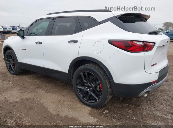 3GNKBCR44LS681097 2020 CHEVROLET BLAZER White Tył lewy