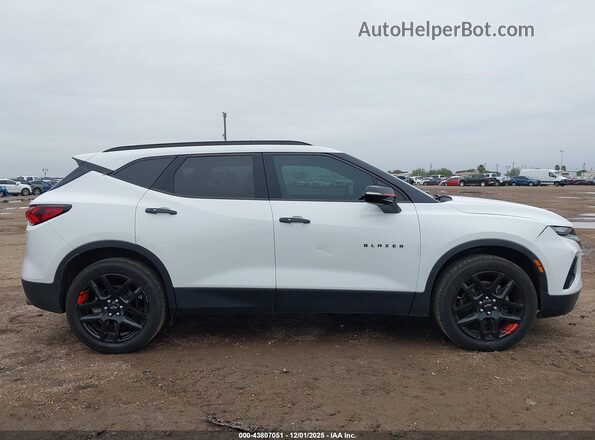 3GNKBCR44LS681097 2020 CHEVROLET BLAZER White Widok wnętrza z tyłu