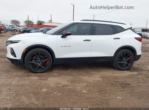 3GNKBCR44LS681097 2020 CHEVROLET BLAZER White Przód lewy
