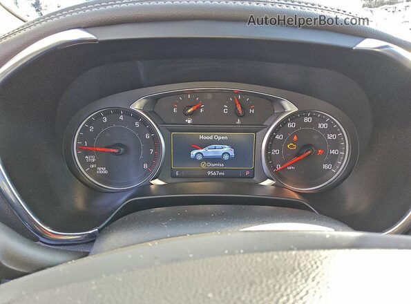 3GNKBCR46SS217226 2025 CHEVROLET BLAZER Black Vista del cuadro de instrumentos