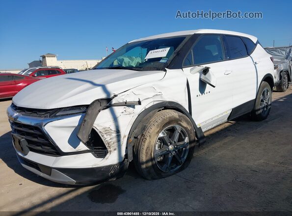 3GNKBCR48SS144571 2025 CHEVROLET BLAZER White Դիմացի տեսք