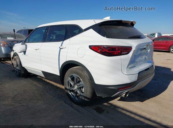3GNKBCR48SS144571 2025 CHEVROLET BLAZER White Հետևի ձախ