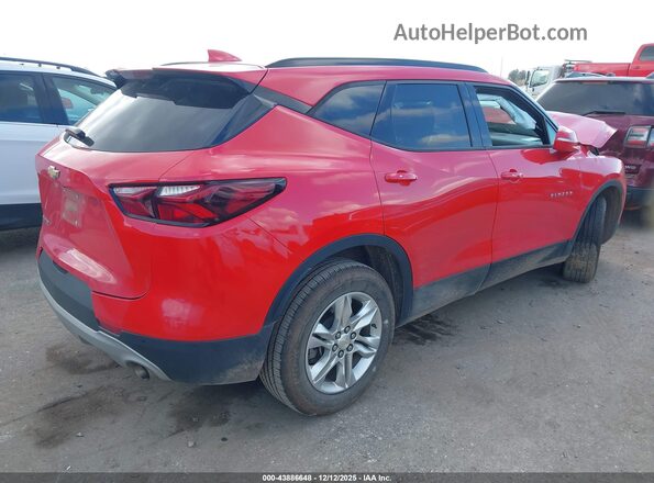 3GNKBCRS1LS684084 2020 CHEVROLET BLAZER Red Tył prawy