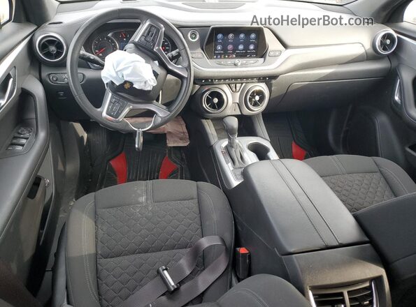 3GNKBCRS3MS530557 2021 CHEVROLET BLAZER Black Առջևի վահանակի տեսք