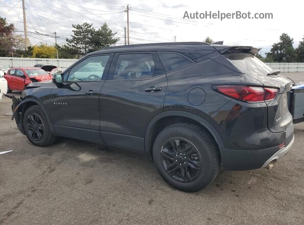 3GNKBCRS3MS530557 2021 CHEVROLET BLAZER Black Հետևի ձախ