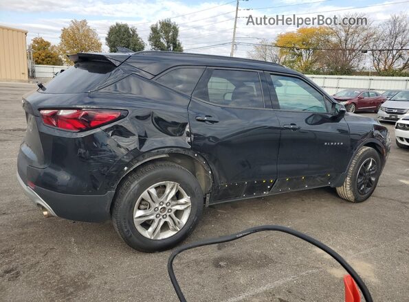 3GNKBCRS3MS530557 2021 CHEVROLET BLAZER Black Հետևի աջ