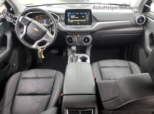 3GNKBDRS8RS119698 2024 CHEVROLET BLAZER White Widok deski rozdzielczej