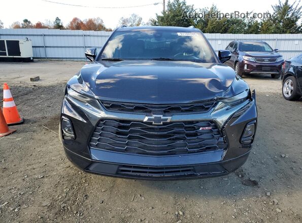 3GNKBERS3MS528660 2021 CHEVROLET BLAZER Black Դիմացի տեսք