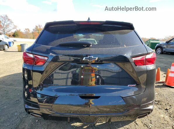 3GNKBERS3MS528660 2021 CHEVROLET BLAZER Black Հետևի տեսք