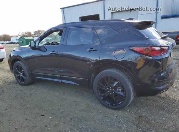 3GNKBERS3MS528660 2021 CHEVROLET BLAZER Black Հետևի ձախ