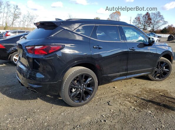 3GNKBERS3MS528660 2021 CHEVROLET BLAZER Black Հետևի աջ