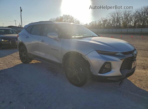 3GNKBERSXMS569030 2021 CHEVROLET BLAZER Серебряный 