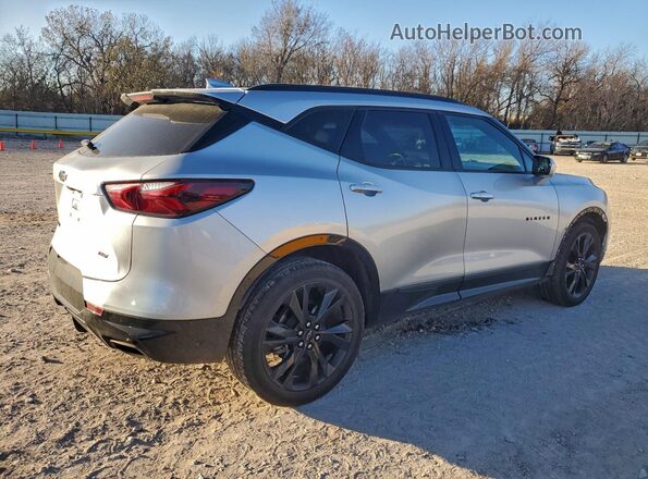 3GNKBERSXMS569030 2021 CHEVROLET BLAZER Серебряный 