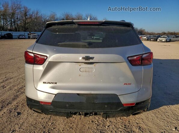 3GNKBERSXMS569030 2021 CHEVROLET BLAZER Серебряный 