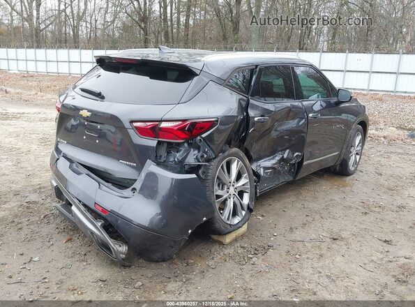 3GNKBFRS0NS147629 2022 CHEVROLET BLAZER Серый Задняя правая четверть