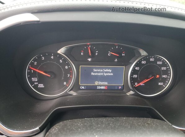 3GNKBHR43PS164408 2023 CHEVROLET BLAZER Silver Widok zestawu wskaźników