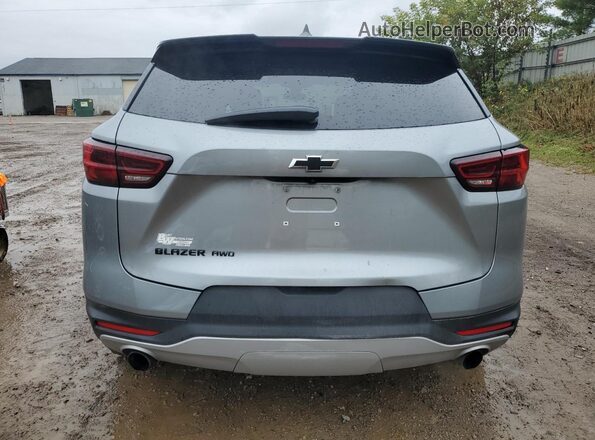3GNKBHR43PS164408 2023 CHEVROLET BLAZER Silver Widok z tyłu