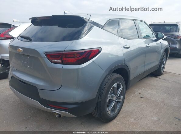 3GNKBHR47SS133400 2025 CHEVROLET BLAZER Gray უკანა მარჯვენა