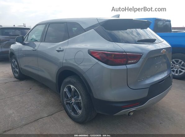 3GNKBHR47SS133400 2025 CHEVROLET BLAZER Gray უკანა მარცხენა